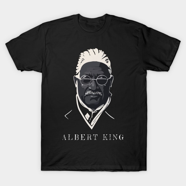 Albert King T-Shirt by Moulezitouna